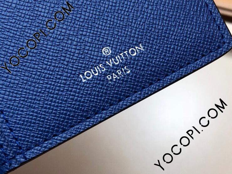 美品✨️ルイヴィトン　タイガ　ポルトフォイユ　ブラザ　長財布　二つ折り財布 LOUIS VUITTON ルイ ヴィトン 二つ折り長財布 タイガ