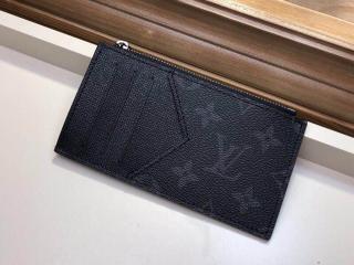 【M30271】 LOUIS VUITTON ルイヴィトン タイガ 財布 コピー コインカード・フォルダー モノグラム メンズ ラウンドファスナー財布 ノワール