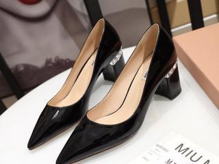 レディースシューズ MIUMIUパーティー 通勤靴 ハイヒール