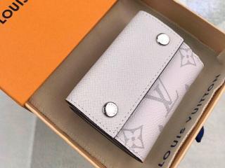 【M67621】 LOUIS VUITTON ルイヴィトン タイガ 財布 コピー ディスカバリー・コンパクト ウォレット モノグラム メンズ 三つ折り財布 4色可選択 ブロン