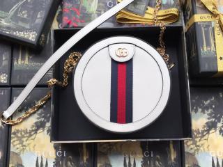 【‎550618 CWG1G 8454】 GUCCI グッチ バッグ スーパーコピー 〔オフィディア〕ミニ ラウンド レディース ショルダーバッグ 2色可選択 ホワイト