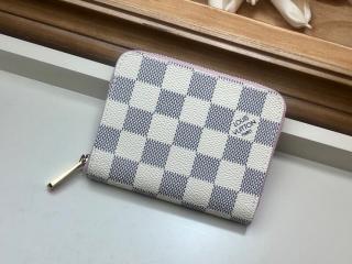 【N60229】 LOUIS VUITTON ルイヴィトン ダミエ・アズール 財布 コピー ジッピー・コインパース レディース ラウンドファスナー財布