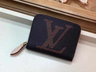 【M67690】 LOUIS VUITTON ルイヴィトン モノグラム･ジャイアント リバース 財布 コピー ジッピー・コインパース レディース ラウンドファスナー財布