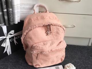 【AS0313 19SS CH680】 CHANEL シャネル バッグ コピー 19SS ミックス ファイバー & ゴートスキン レディース バックパック 3色可選択 ピンク