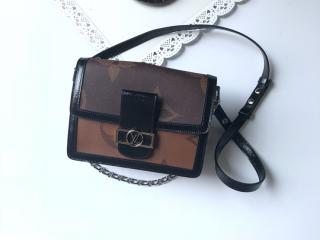 【M44599】 LOUIS VUITTON ルイヴィトン モノグラム バッグ スーパーコピー ドーフィーヌ MM ハンドバッグ レディース ショルダーバッグ