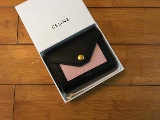 pocket0185-s 実物写真 S級品（原版） CELINE セリーヌ レディース 財布