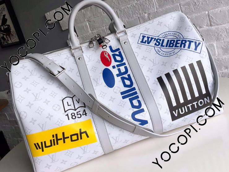 お洒落メンズへ】Louis Vuitton キーポル バンドリエール 50 (Louis Vuitton/ボストンバッグ) M44810【BUYMA】