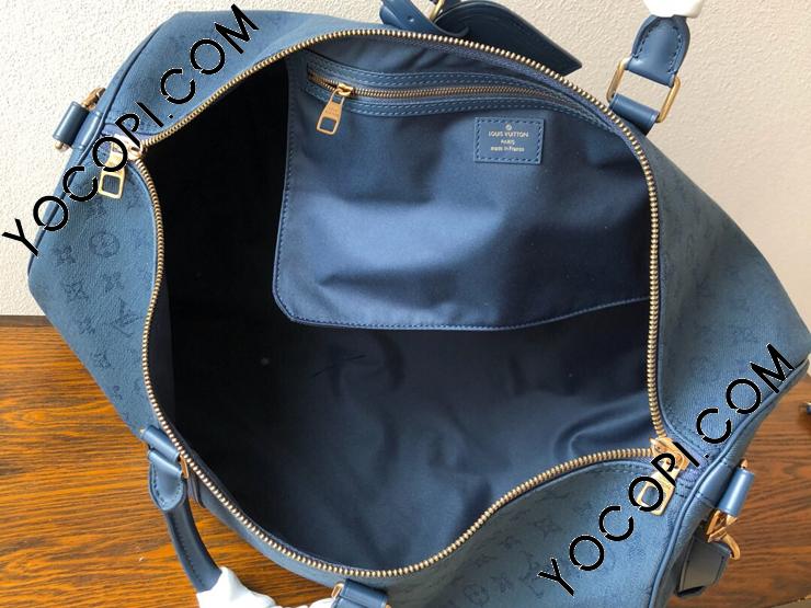 【デニム地が上品♪旅行に◎】Louis Vuitton キーポル バッグ M44645】 LOUIS VUITTON ルイヴィトン モノグラム・デニム