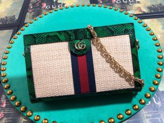 ‎【503877 974CE 9589】 GUCCI グッチ バッグ スーパーコピー Ophidia 〔オフィディア〕オンライン限定 ストロー スモール ショルダーバッグ