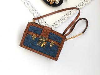 【M55047】 LOUIS VUITTON ルイヴィトン バッグ コピー トランククラッチ レディース ショルダーバッグ