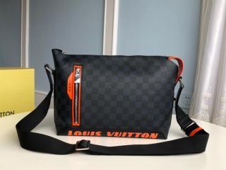 【N40159】 LOUIS VUITTON ルイヴィトン ダミエ・コバルト バッグ スーパーコピー ディスカバリー・メッセンジャー メンズ ショルダーバッグ