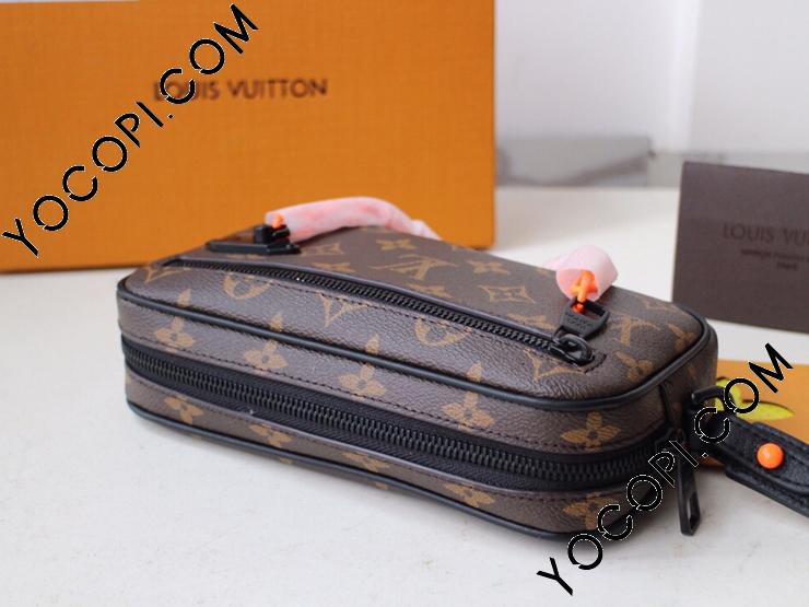 【M44482】 LOUIS VUITTON ルイヴィトン モノグラム･ソーラー レイ 財布 コピー ポシェット・ヴォルガ メンズ ラウンド