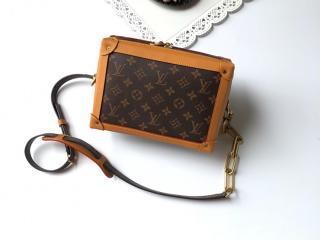 【M44660】 LOUIS VUITTON ルイヴィトン モノグラム バッグ スーパーコピー ソフトトランク メンズ ショルダーバッグ