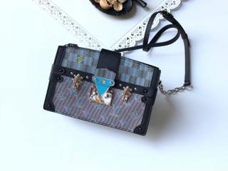 【M55456】 LOUIS VUITTON ルイヴィトン バッグ コピー トランククラッチ その他レザー レディース ショルダーバッグ
