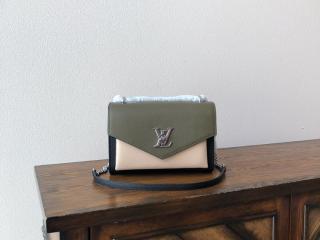 【M55522】 LOUIS VUITTON ルイヴィトン ソフトカーフ バッグ コピー マイロックミー BB Lockme ヴィトン レディース ショルダーバッグ 7色可選択 ローリエ トフィーラテ ノワール