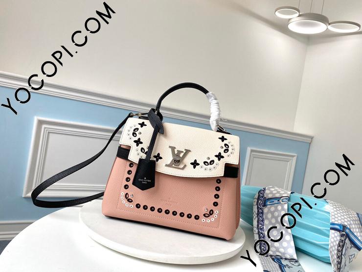 LOUIS VUITTON ルイヴィトン ロックミーII BB ショルダーバッグ レザー ネイビー レディース 中古 – 【公式】リサイクルキング  オンラインショップ
