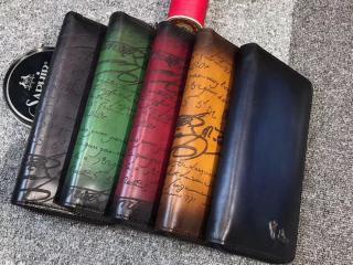 Berluti(ベルルッティ) Berluti長財布 ベルルッティ 長財布ITAUBA 金銀Wパティーヌカスタマイズできます