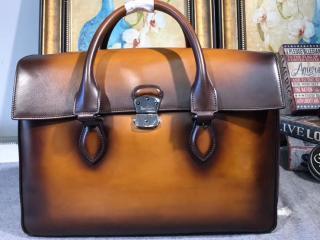 Berluti  ビジネスバッグ・アタッシュケースベルルッティビジネスにE'MIO レザーブリーフケース