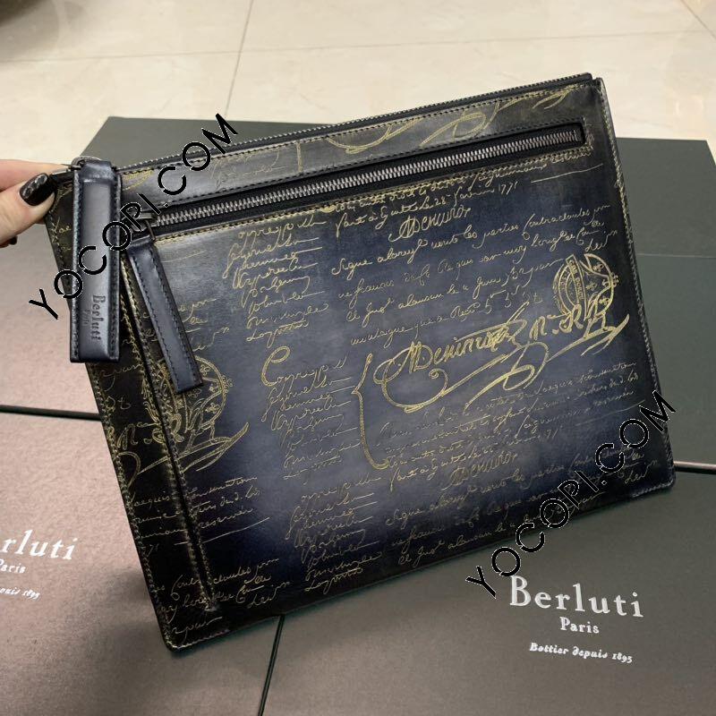 完成品 ベルルッティ berluti 文字色(ゴールド/シルバー)カスタマイズ