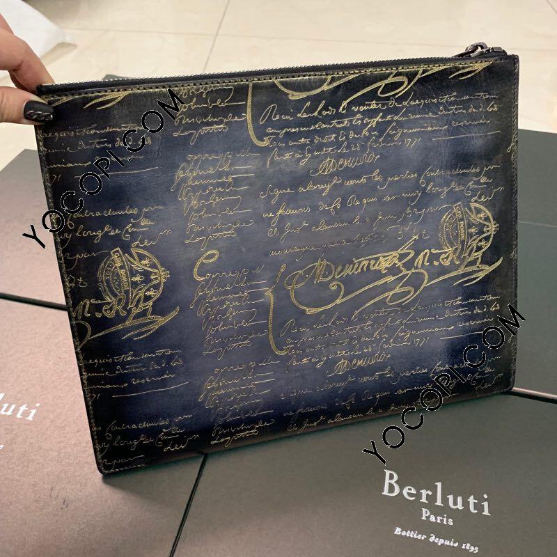 完成品 ベルルッティ berluti 文字色(ゴールド/シルバー)カスタマイズ