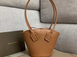 【592133-5】 BOTTEGA VENETA ボッテガ・ヴェネタ バッグ コピー BASKET フレンチカーフ スモール バスケット レディース ハンドバッグ 5色可選択