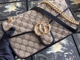 ‎【443497 HVKEG 9772】 GUCCI グッチ バッグ スーパーコピー 20Cruise 新作 GG Marmont〔GGマーモント〕スモール レディース ショルダーバッグ