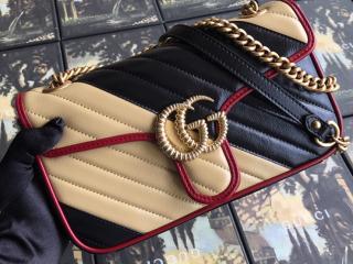 【443497 0OLOX 9689】 GUCCI グッチ バッグ スーパーコピー 19秋冬新作 〔GGマーモント〕スモール レディース ショルダーバッグ