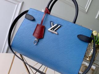 【M52873】 LOUIS VUITTON ルイヴィトン エピ バッグ コピー ツイスト・トート レディース ショルダーバッグ 7色可選択 ブルージーン