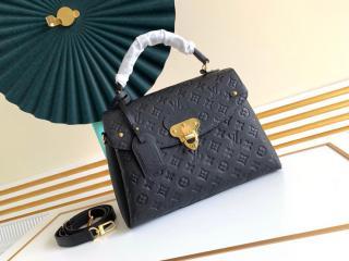 【M53944】 LOUIS VUITTON ルイヴィトン モノグラム・アンプラント バッグ コピー ジョルジュ MM  ハンドバッグ レディース ショルダーバッグ 2色可選択 ノワール