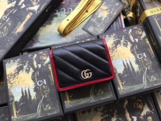 【573811 0OLFX 8277】 GUCCI グッチ 財布 スーパーコピー 〔GGマーモント〕カードケース（コイン＆紙幣入れ付き） レディース 二つ折り財布