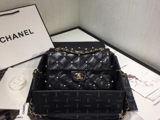 【AS1202 B01474 94305】 CHANEL シャネル バッグ スーパーコピー ラムスキン & コスチューム パール フラップ バッグ レディース ショルダーバッグ 5色可選択