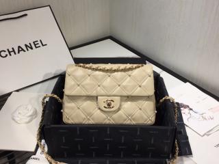 【AS1202 B01474 CH701】 CHANEL シャネル バッグ コピー ラムスキン & コスチューム パール フラップ バッグ レディース ショルダーバッグ 5色可選択