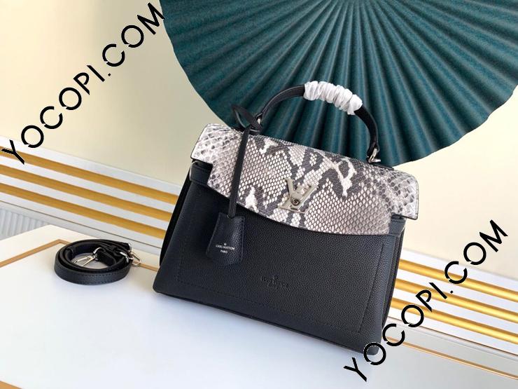 ルイ・ヴィトン レザー パイソン ロックミー エヴァー MM N97009 N97009】 LOUIS VUITTON ルイヴィトン パイソン バッグ コピー
