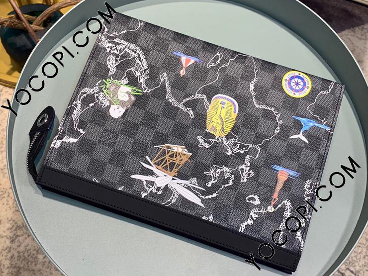 N40205】 LOUIS VUITTON ルイヴィトン ダミエ・グラフィット