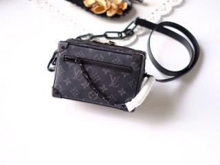 【M44735】 LOUIS VUITTON ルイヴィトン モノグラム・エクリプス バッグ スーパーコピー ミニ・ソフトトランク メンズ ショルダーバッグ