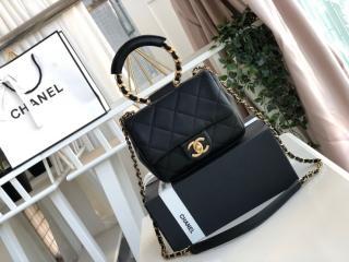 【AS1357 B01917 94305】 CHANEL シャネル バッグ コピー 20新作 ラムスキン スモール フラップ バッグ レディース ショルダーバッグ 3色可選択 ブラック