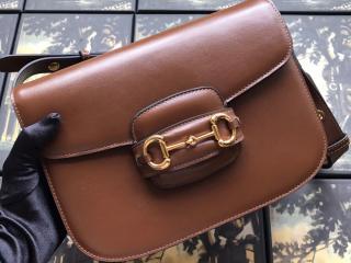 【602204 1DB0G 2361】 GUCCI グッチ バッグ コピー 〔グッチ 1955 ホースビット〕 レディース ショルダーバッグ 4色可選択 ブラウン