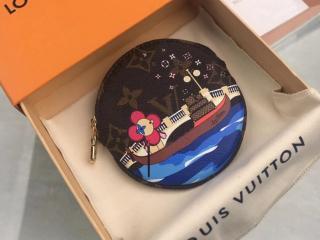 【M68485】 LOUIS VUITTON ルイヴィトン モノグラム 財布 スーパーコピー PM.ロン レディース ラウンドファスナー財布