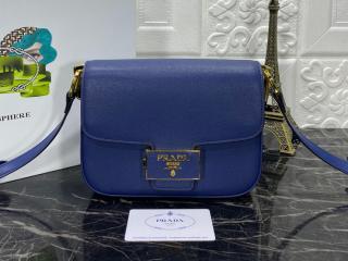 【1BD217-5-S】 PRADA プラダ バッグ コピー S級品 Emblème Saffiano  エンブレムサフィアーノレザー レディース ショルダーバッグ 6色可選択