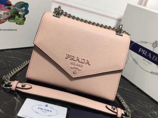 【1BD127-5-S】 PRADA プラダ モノクローム バッグ コピー S級品 Monochrome レディース チェーンショルダーバッグ 7色選択可
