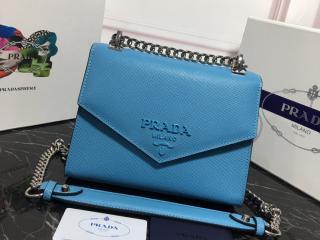 【1BD127-7-S】 PRADA プラダ モノクローム バッグ コピー S級品 Monochrome レディース チェーンショルダーバッグ 7色選択可