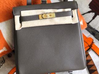 【Kellyado07】 HERMES エルメス バッグ スーパーコピー Kelly Ado ケリー アド バックパック・リュック トゴ(togo) 12色可選択