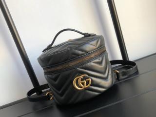 【598594 DTDCT 1000】 GUCCI グッチ バッグ スーパーコピー 〔GGマーモント〕ミニ レディース バックパック 3色可選択 ブラック