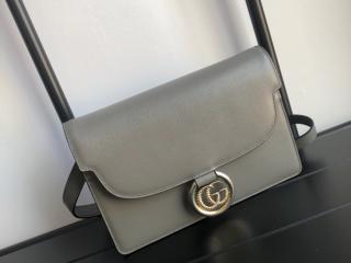 【589474 1DB0G 1275】 GUCCI グッチ バッグ スーパーコピー スモール レザー レディース ショルダーバッグ 3色可選択 ダスティグレー