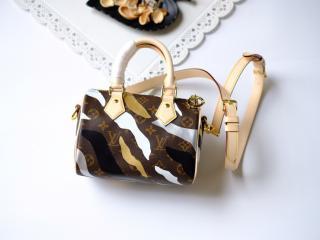 【M45202】 LOUIS VUITTON ルイヴィトン モノグラム バッグ コピー LVｘLOL スピーディ BB ハンドバッグ レディース ショルダーバッグ