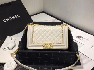 【A67086 B01710 CH681】 BOY CHANEL ボーイ シャネル バッグ スーパーコピー カーフスキン ハンドバッグ レディース ショルダーバッグ 4色可選択