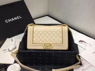 【A67086 B01710 CH683】 BOY CHANEL ボーイ シャネル バッグ スーパーコピー カーフスキン ハンドバッグ レディース ショルダーバッグ 4色可選択