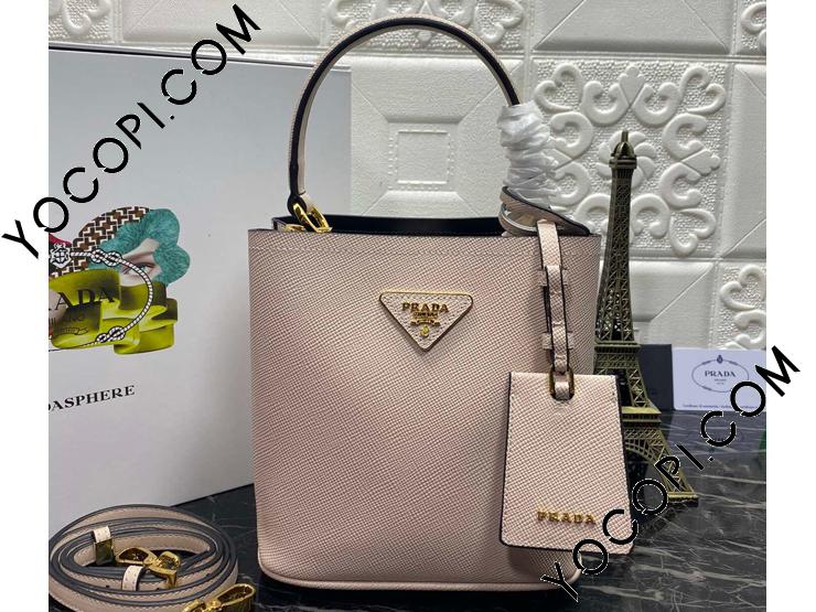 1BA217-1-S】 PRADA プラダ バッグ コピー S級品 Saffiano パニエ