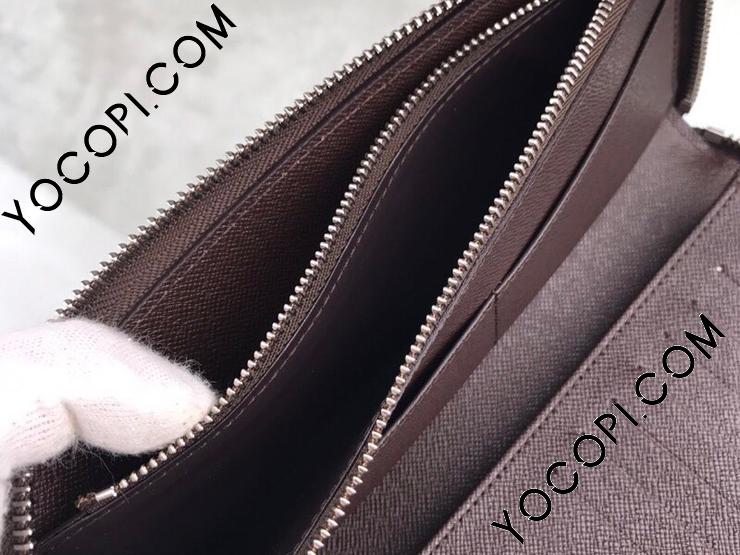 LOUIS VUITTON ルイ・ヴィトン 財布 ダミエ エベヌ レディース