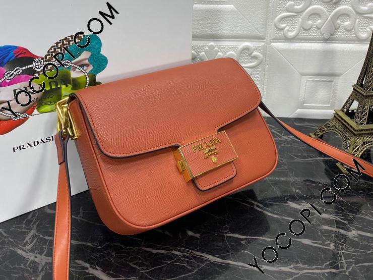 1BD217-1-S】 PRADA プラダ バッグ コピー S級品 Emblème Saffiano